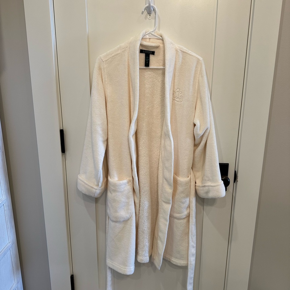 Ralph Lauren Fluffy Housecoat / Bathrobe